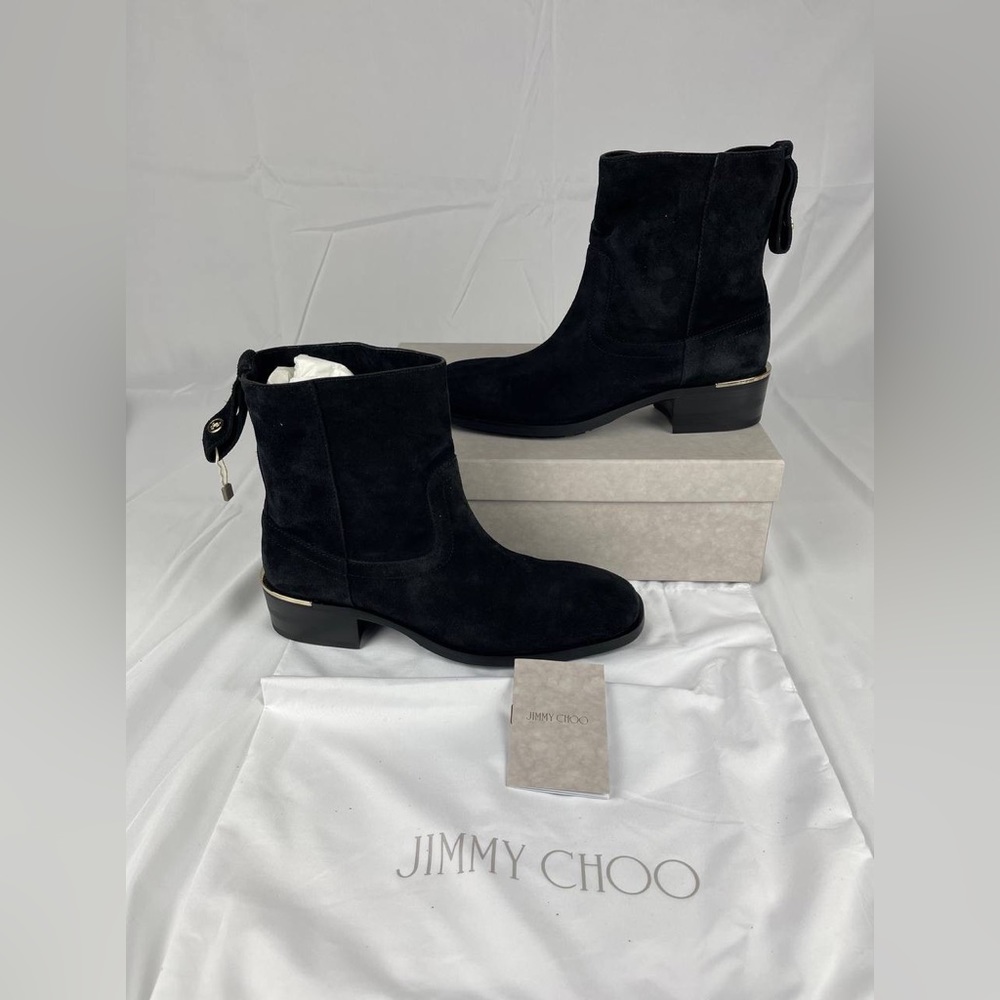 Jimmy Choo Black Ankle Boots